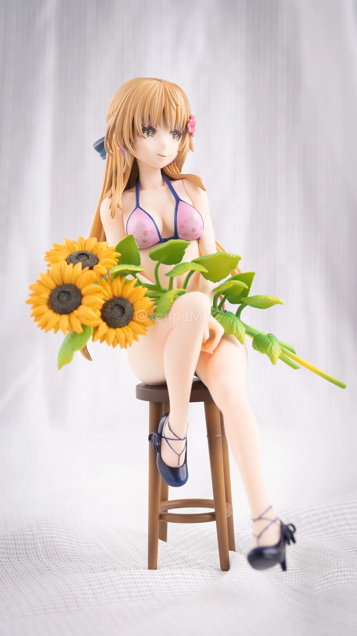 フィギュアレビュー「ひまわり少女 百瀬くるみ」ダイキ工業 DSC03224