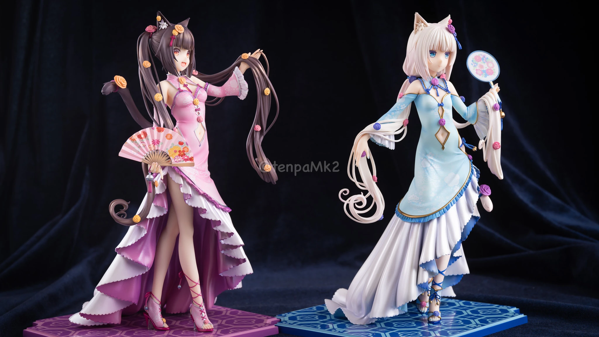 フィギュアレビュー「ショコラ&バニラ 華ロリVer.」グッドスマイルカンパニー DSC03525