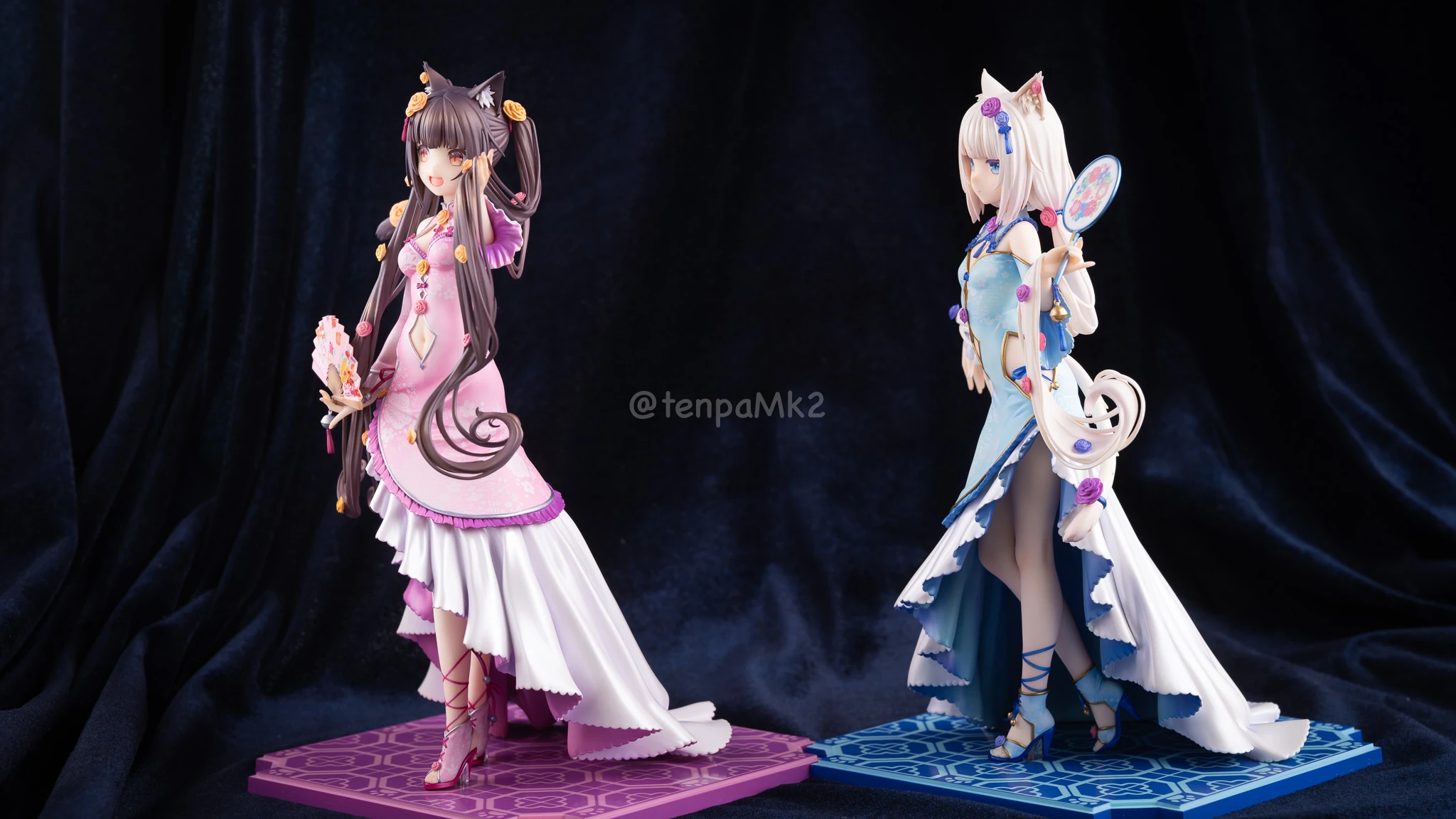 フィギュアレビュー「ショコラ&バニラ 華ロリVer.」グッドスマイルカンパニー DSC03536