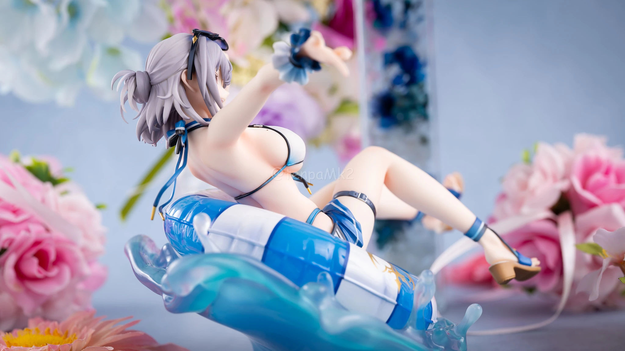 フィギュアレビュー「白銀ノエル 水着ver.」グッドスマイルカンパニー DSC05194