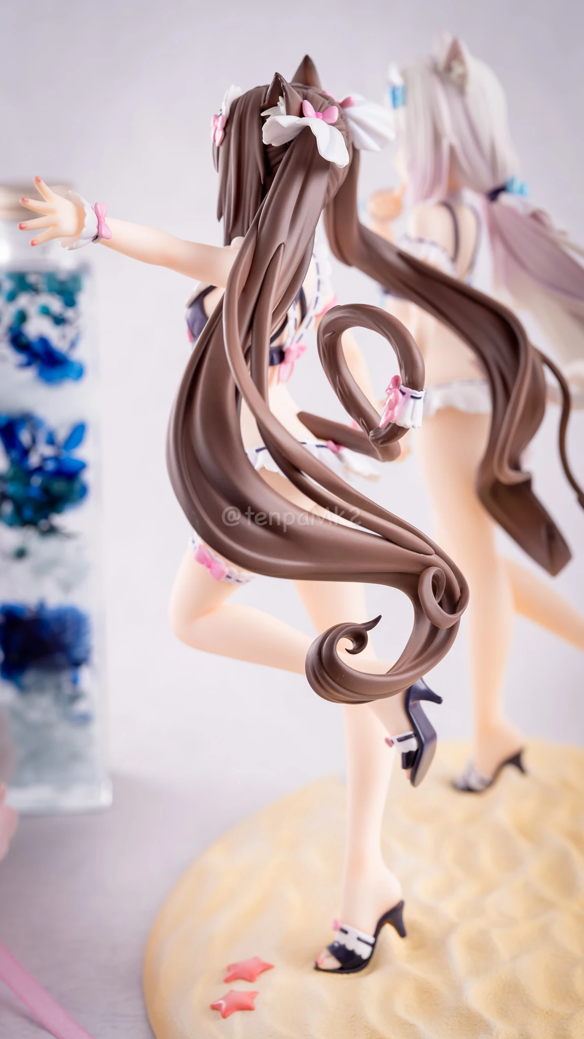 フィギュアレビュー「ショコラ＆バニラ メイド水着ver. KADOKAWAスペシャルセット」KDcolle DSC04454