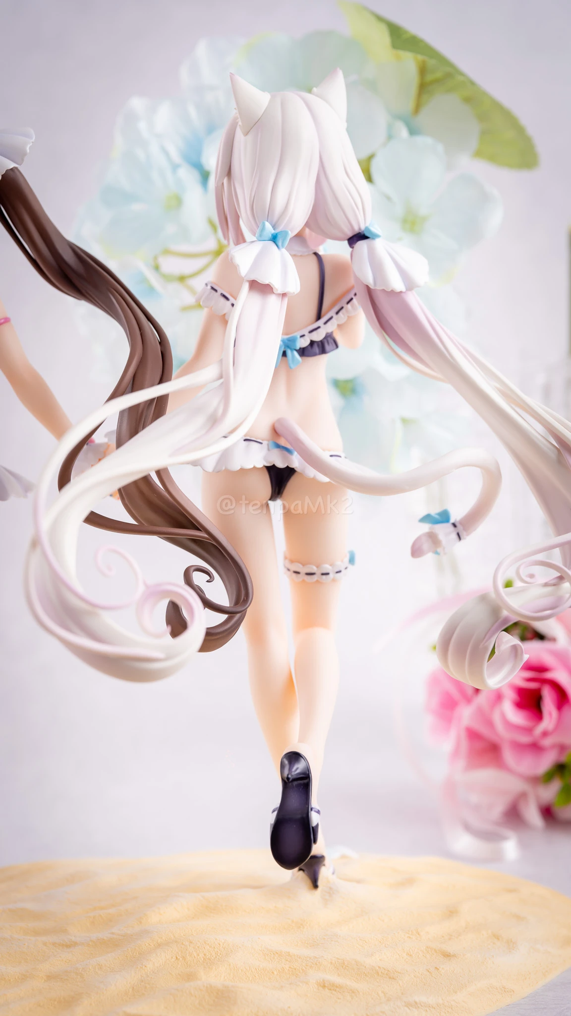 フィギュアレビュー「ショコラ&バニラ メイド水着ver. KADOKAWAスペシャルセット」KDcolle DSC04458