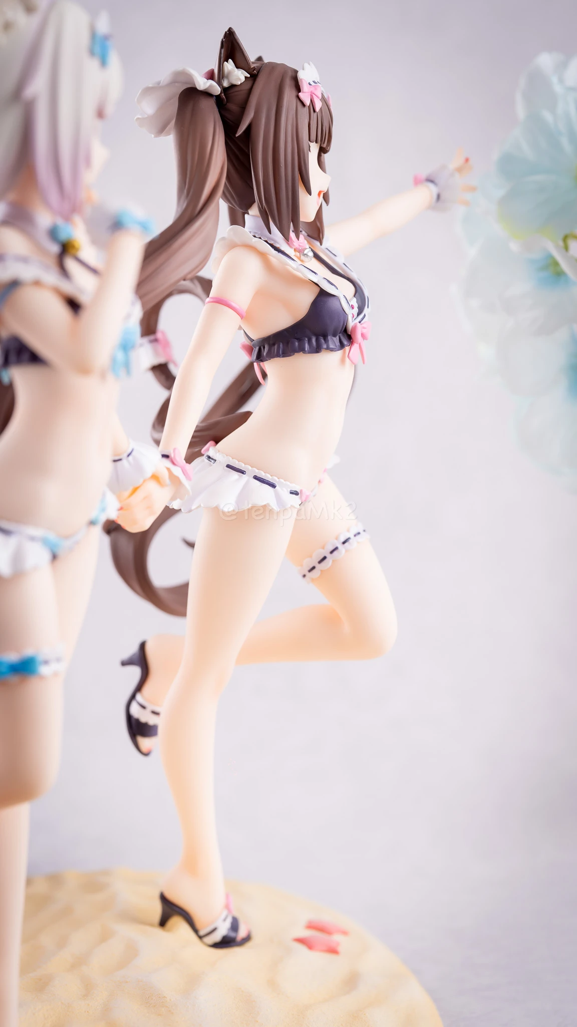 フィギュアレビュー「ショコラ&バニラ メイド水着ver. KADOKAWAスペシャルセット」KDcolle DSC04462