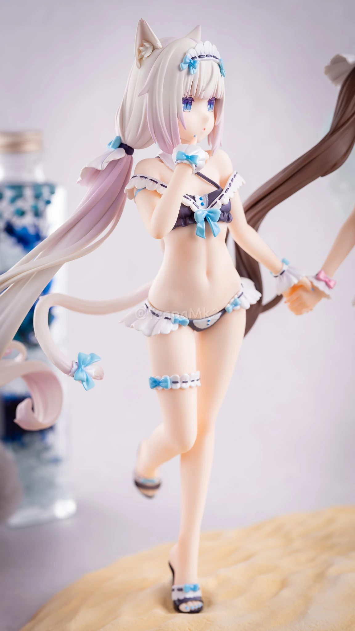 フィギュアレビュー「ショコラ&バニラ メイド水着ver. KADOKAWAスペシャルセット」KDcolle DSC04463