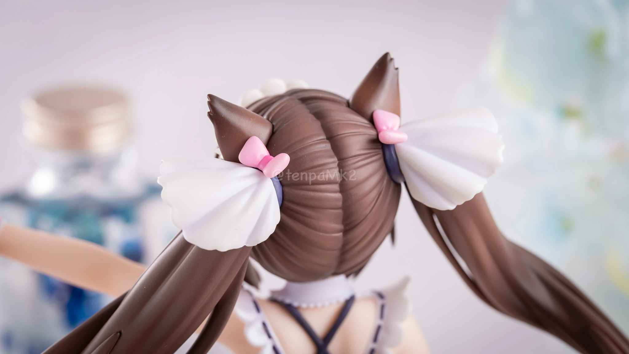 フィギュアレビュー「ショコラ&バニラ メイド水着ver. KADOKAWAスペシャルセット」KDcolle DSC04486