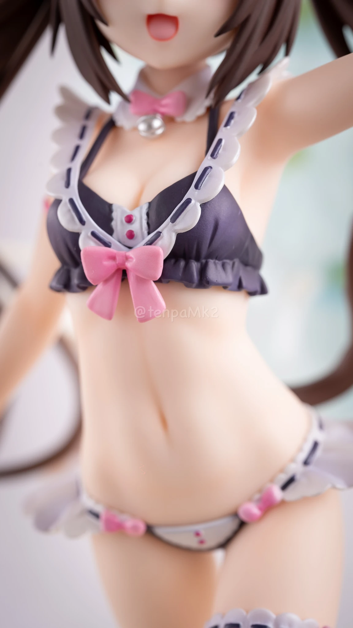フィギュアレビュー「ショコラ&バニラ メイド水着ver. KADOKAWAスペシャルセット」KDcolle DSC04494