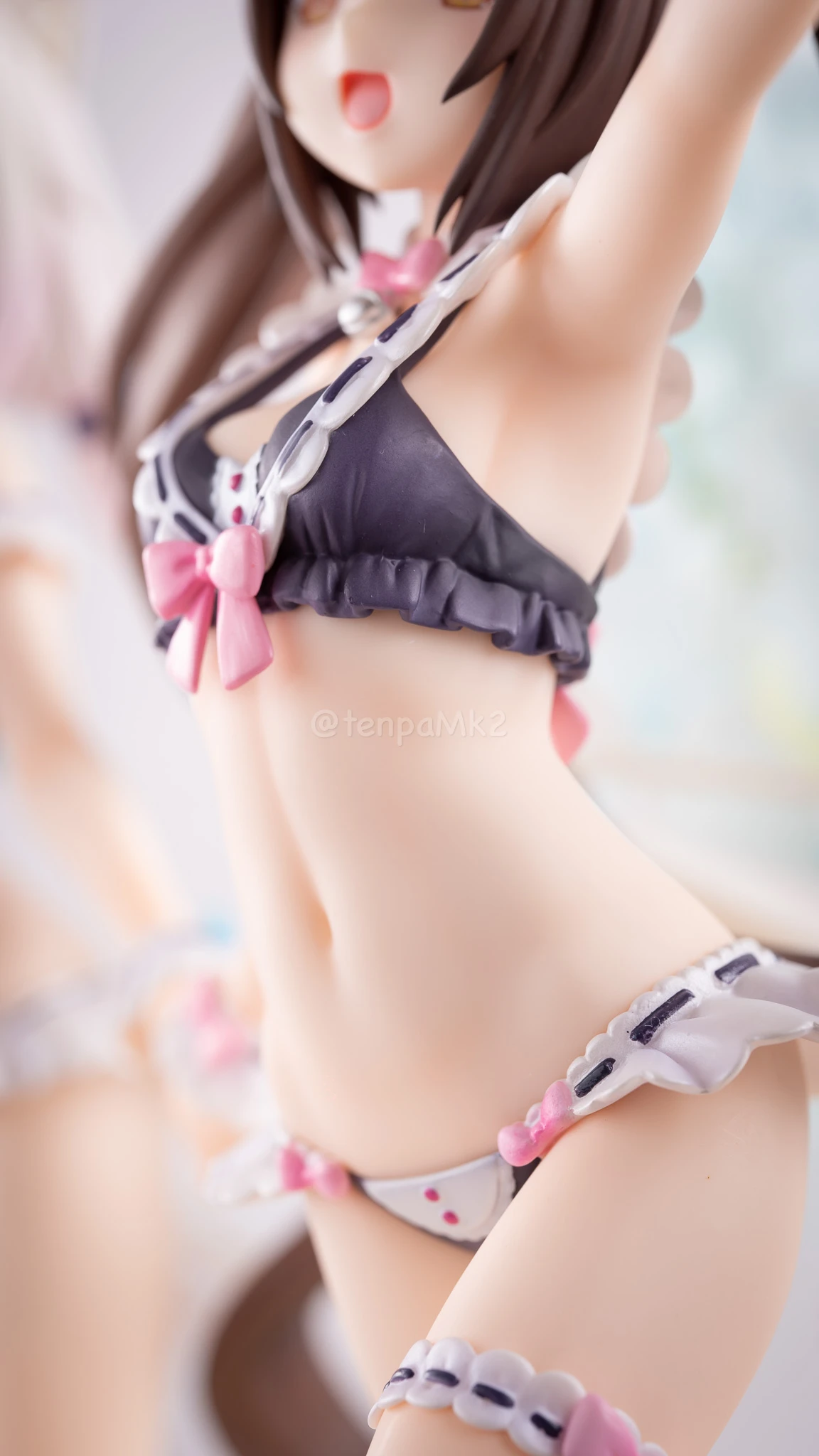 フィギュアレビュー「ショコラ&バニラ メイド水着ver. KADOKAWAスペシャルセット」KDcolle DSC04498