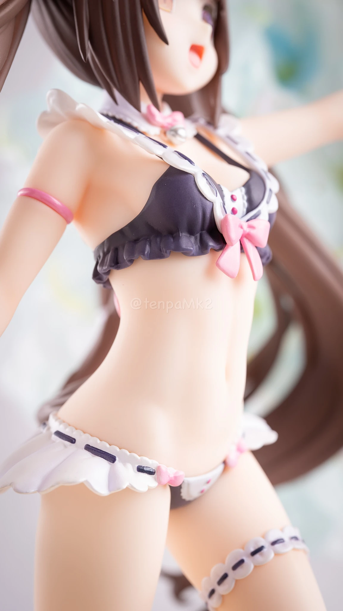 フィギュアレビュー「ショコラ&バニラ メイド水着ver. KADOKAWAスペシャルセット」KDcolle DSC04499