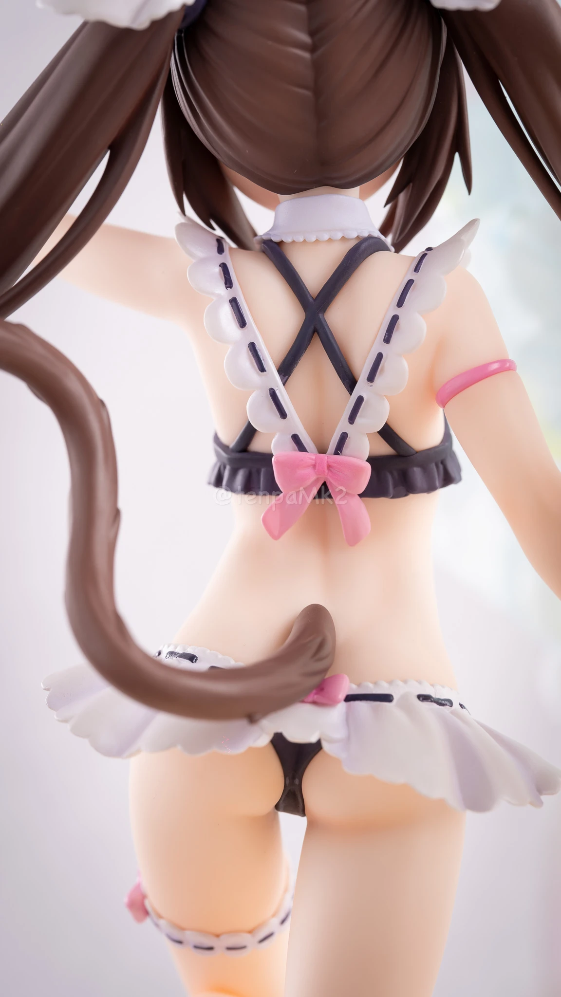フィギュアレビュー「ショコラ&バニラ メイド水着ver. KADOKAWAスペシャルセット」KDcolle DSC04503