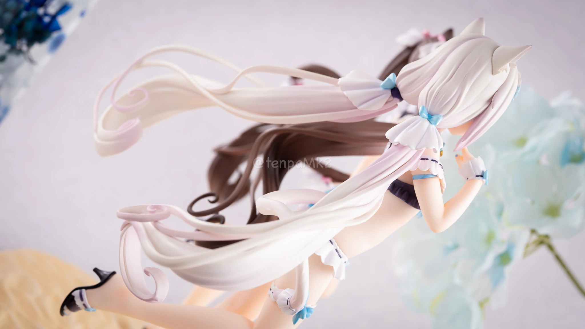 フィギュアレビュー「ショコラ&バニラ メイド水着ver. KADOKAWAスペシャルセット」KDcolle DSC04509