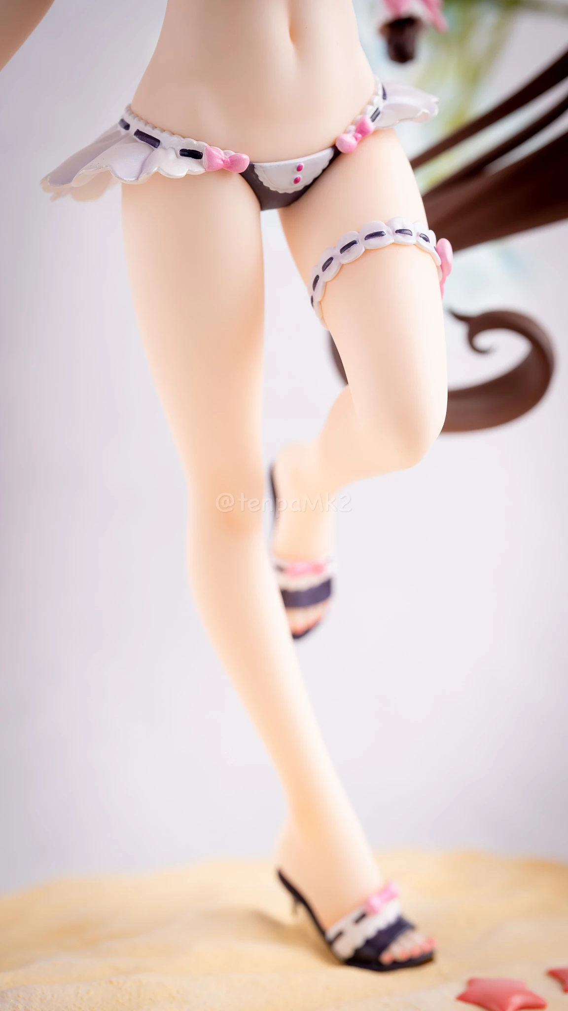 フィギュアレビュー「ショコラ&バニラ メイド水着ver. KADOKAWAスペシャルセット」KDcolle DSC04518