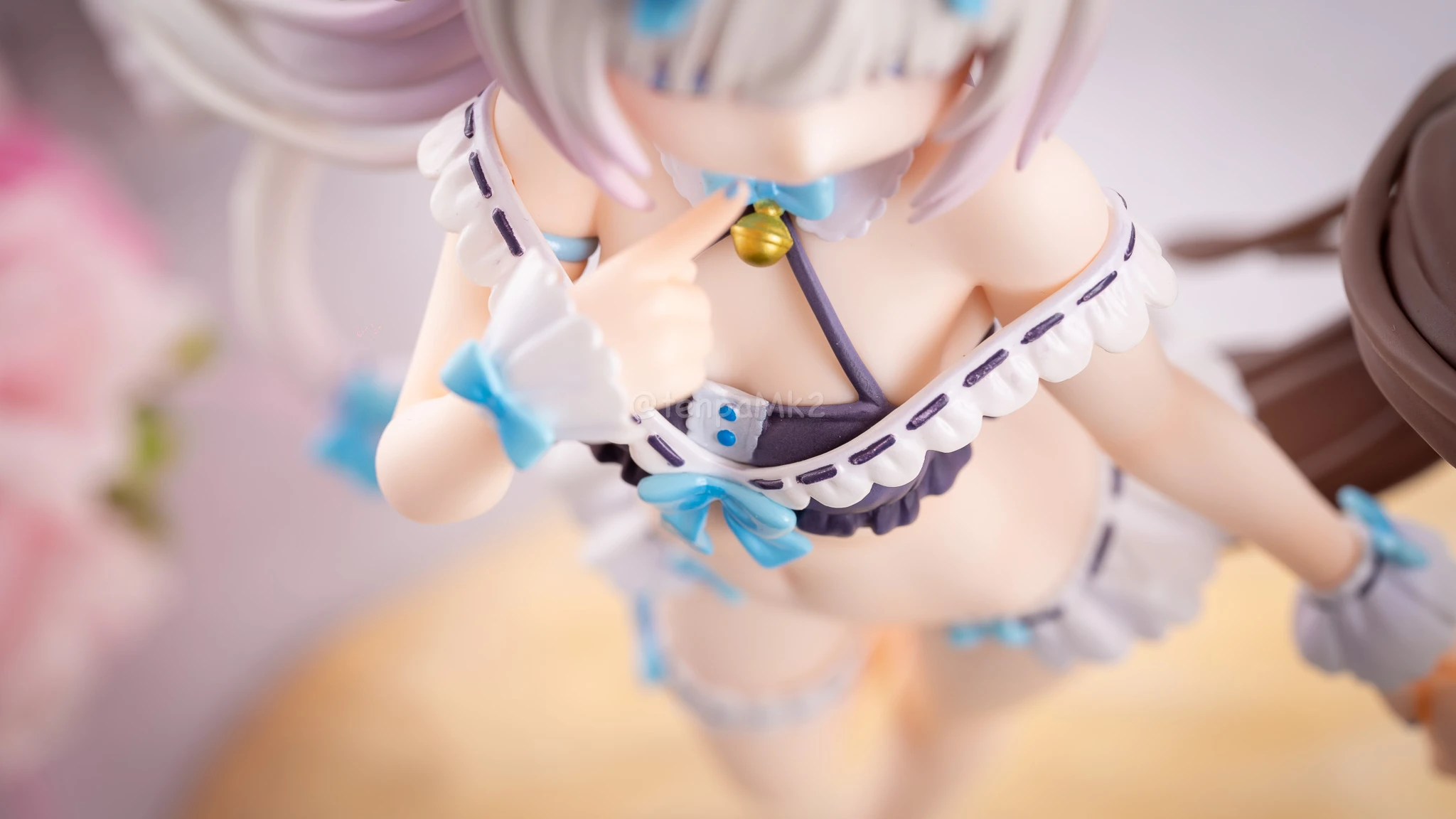 フィギュアレビュー「ショコラ&バニラ メイド水着ver. KADOKAWAスペシャルセット」KDcolle DSC04546