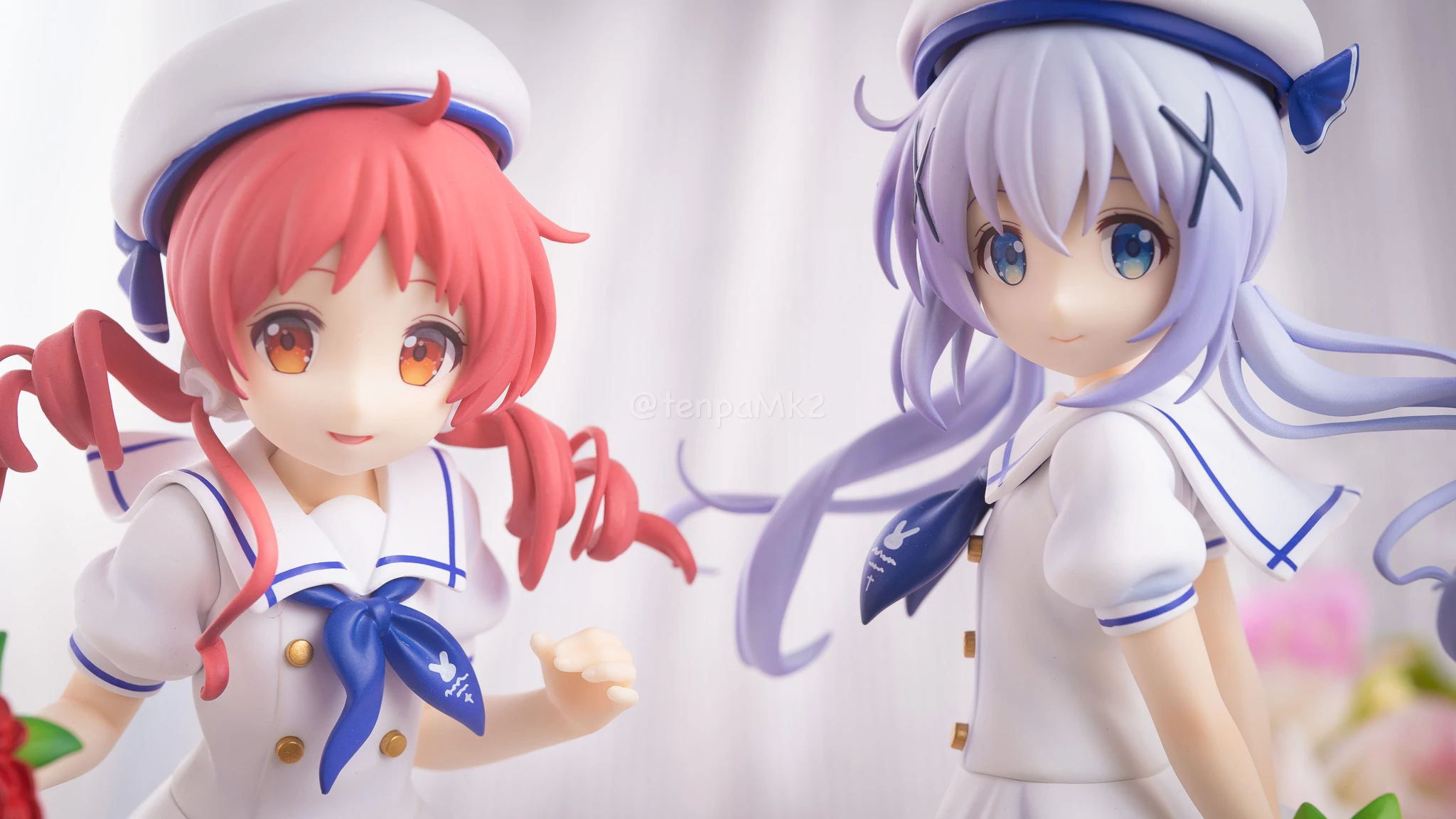 フィギュアレビュー「チノ＆マヤ＆メグ Summer Uniform」PLUM DSC02427