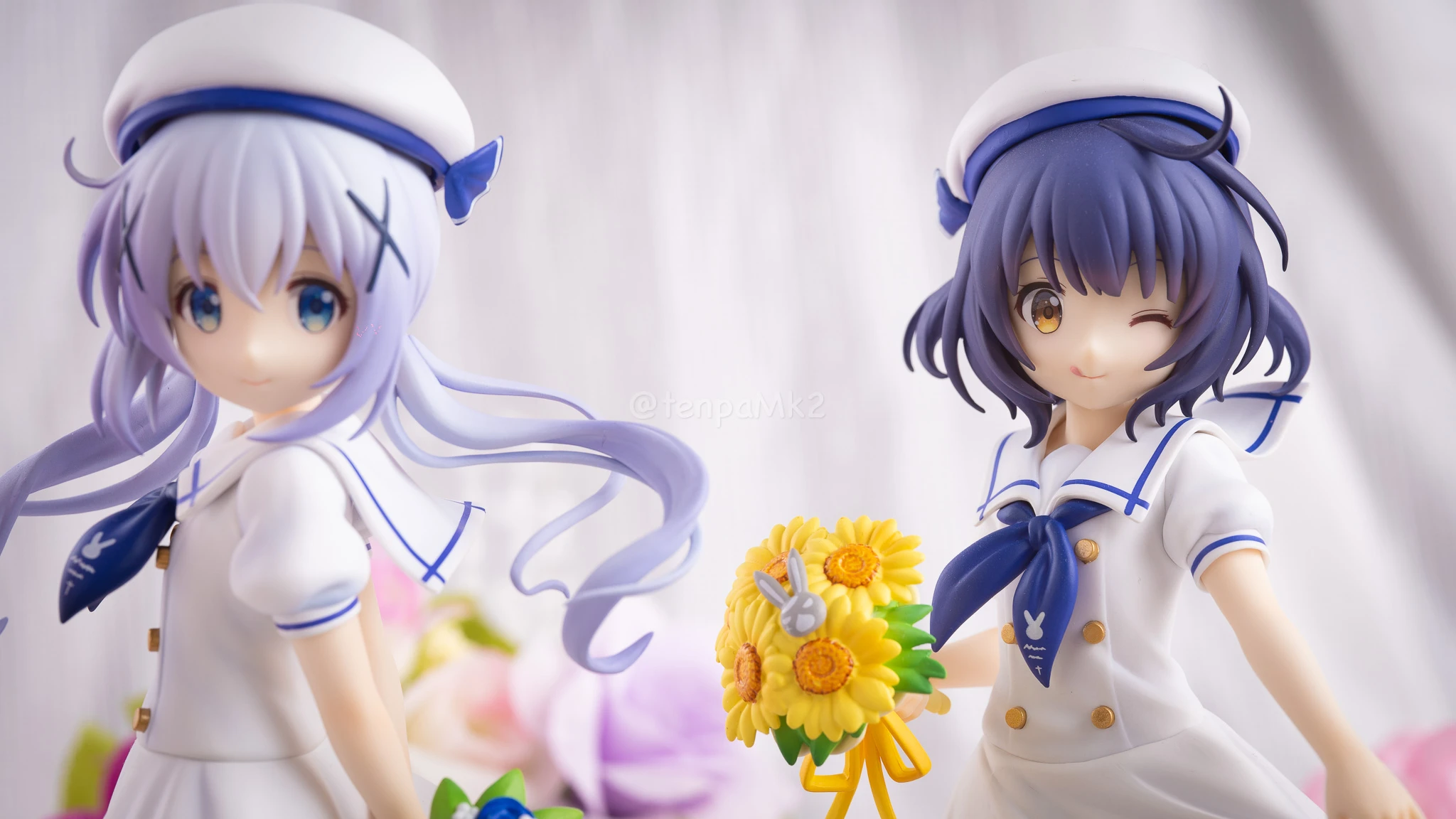 フィギュアレビュー「チノ＆マヤ＆メグ Summer Uniform」PLUM DSC02428