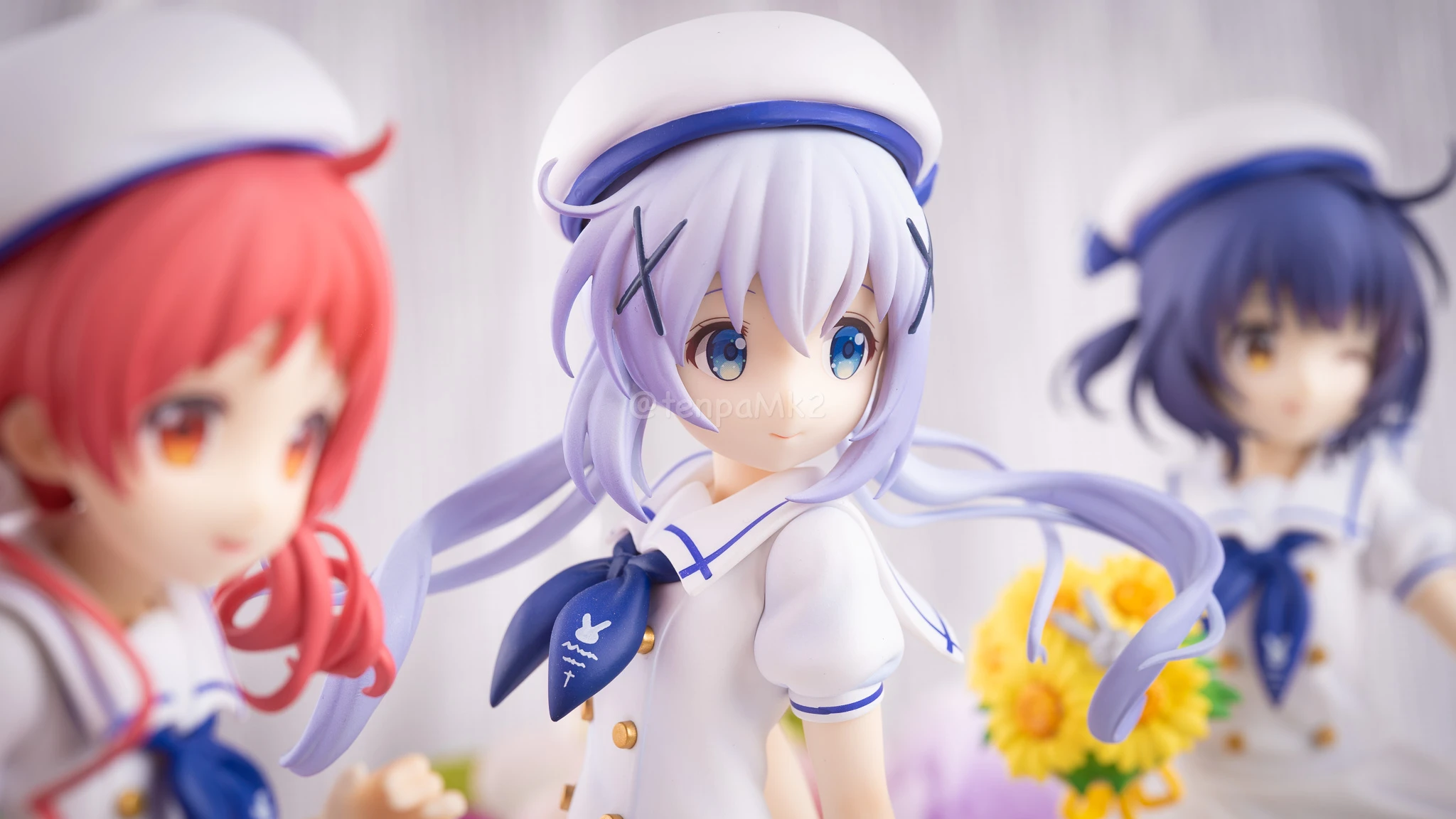 フィギュアレビュー「チノ＆マヤ＆メグ Summer Uniform」PLUM DSC02434