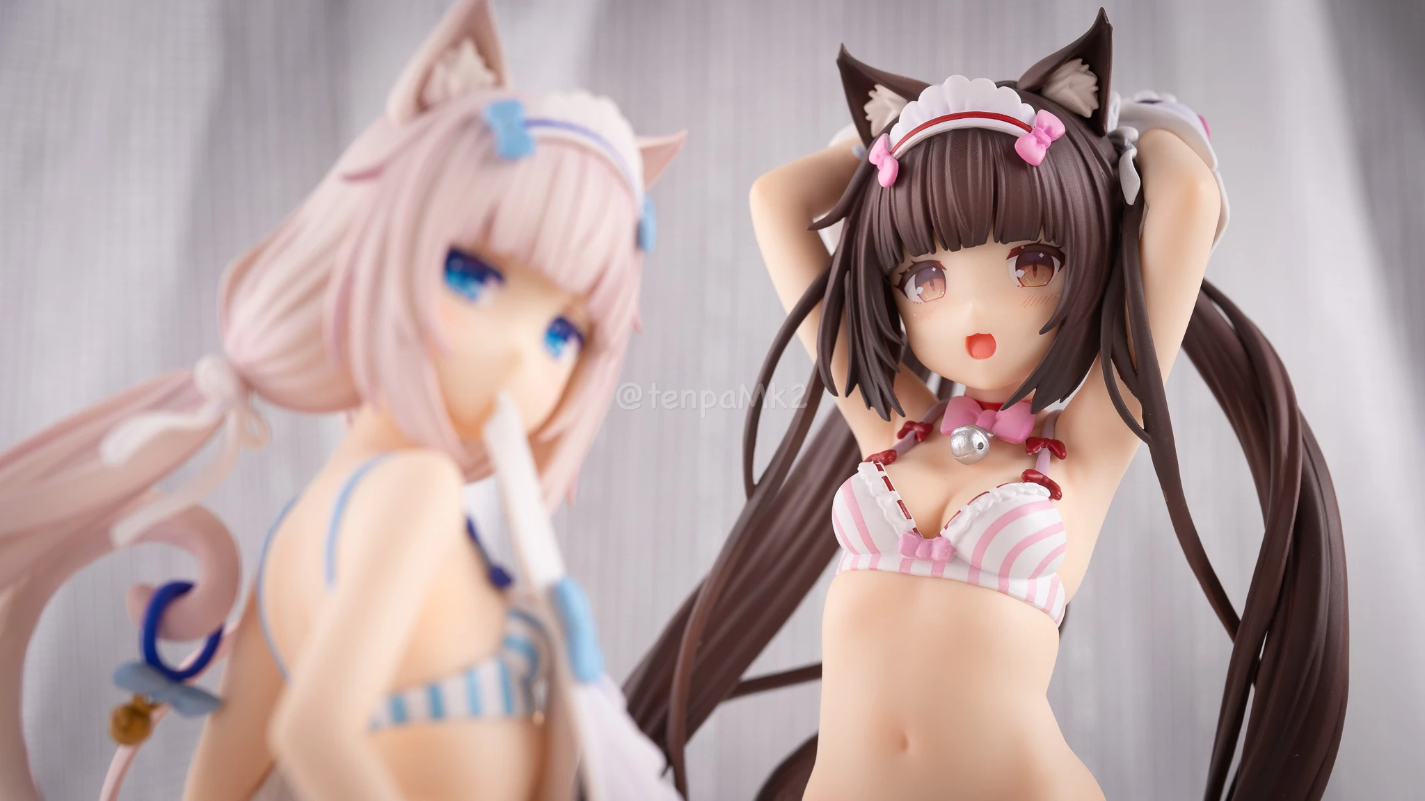 フィギュアレビュー「ショコラ&バニラ 〜着替えのひと時〜」PLUM DSC02551