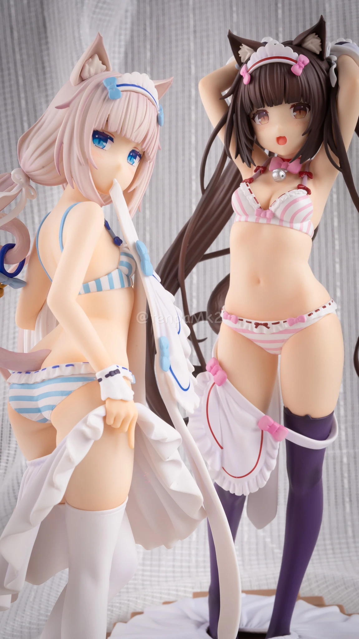 フィギュアレビュー「ショコラ&バニラ 〜着替えのひと時〜」PLUM DSC02562