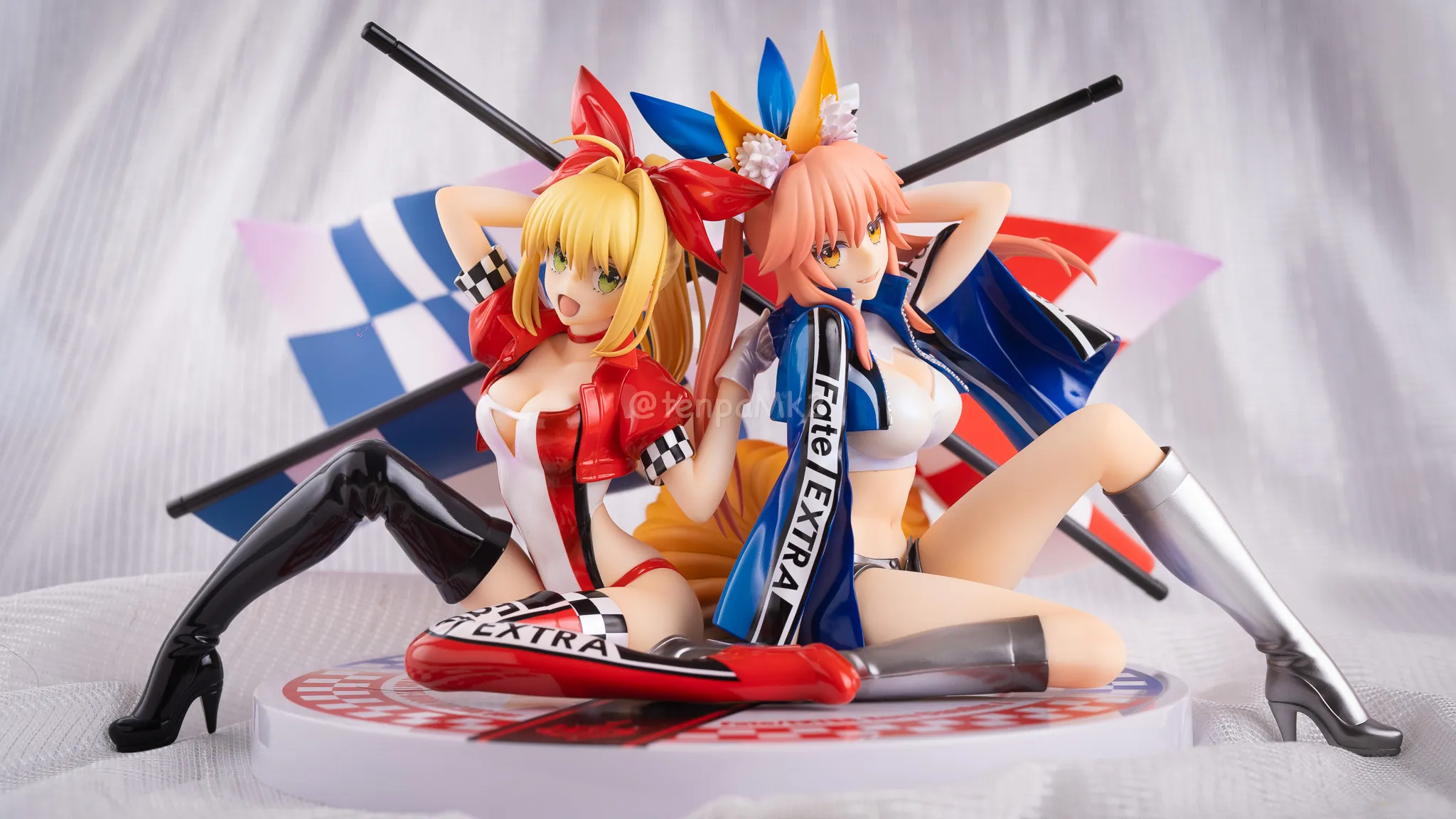 フィギュアレビュー「ネロ・クラウディス＆玉藻の前 TYPE-MOON RACING Ver」plusone DSC02440