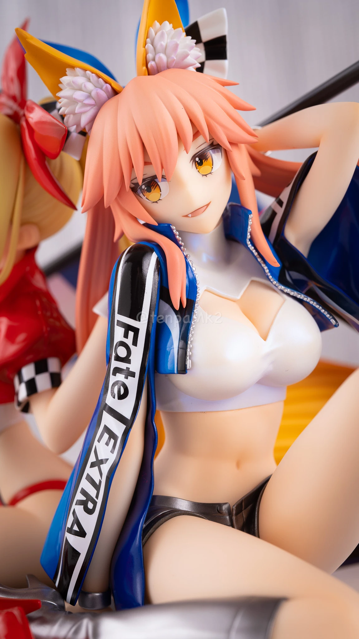 フィギュアレビュー「ネロ・クラウディス＆玉藻の前 TYPE-MOON RACING Ver」plusone DSC02462