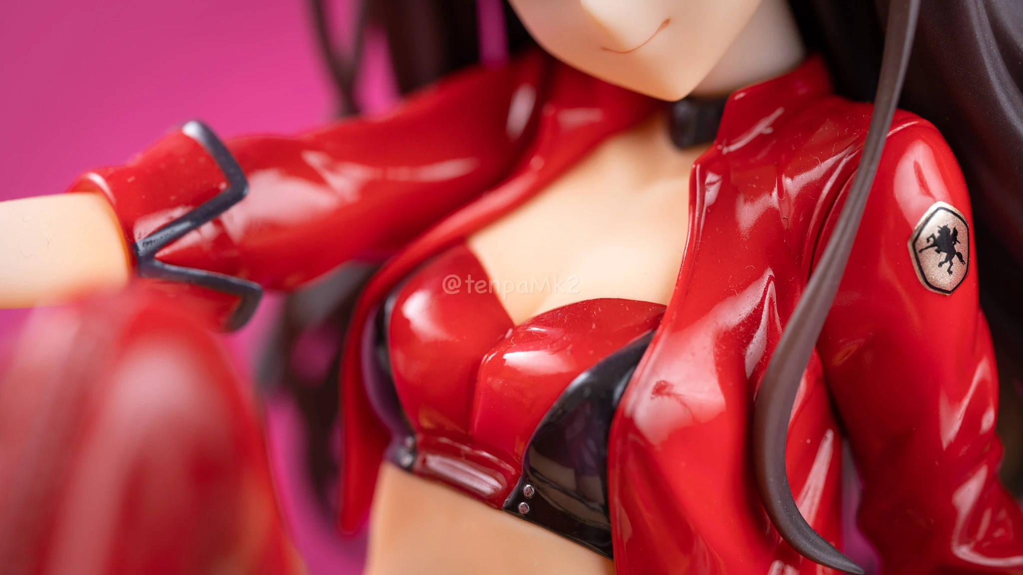 フィギュアレビュー「遠坂凛 TYPE-MOON RACING Ver」plusone DSC00460