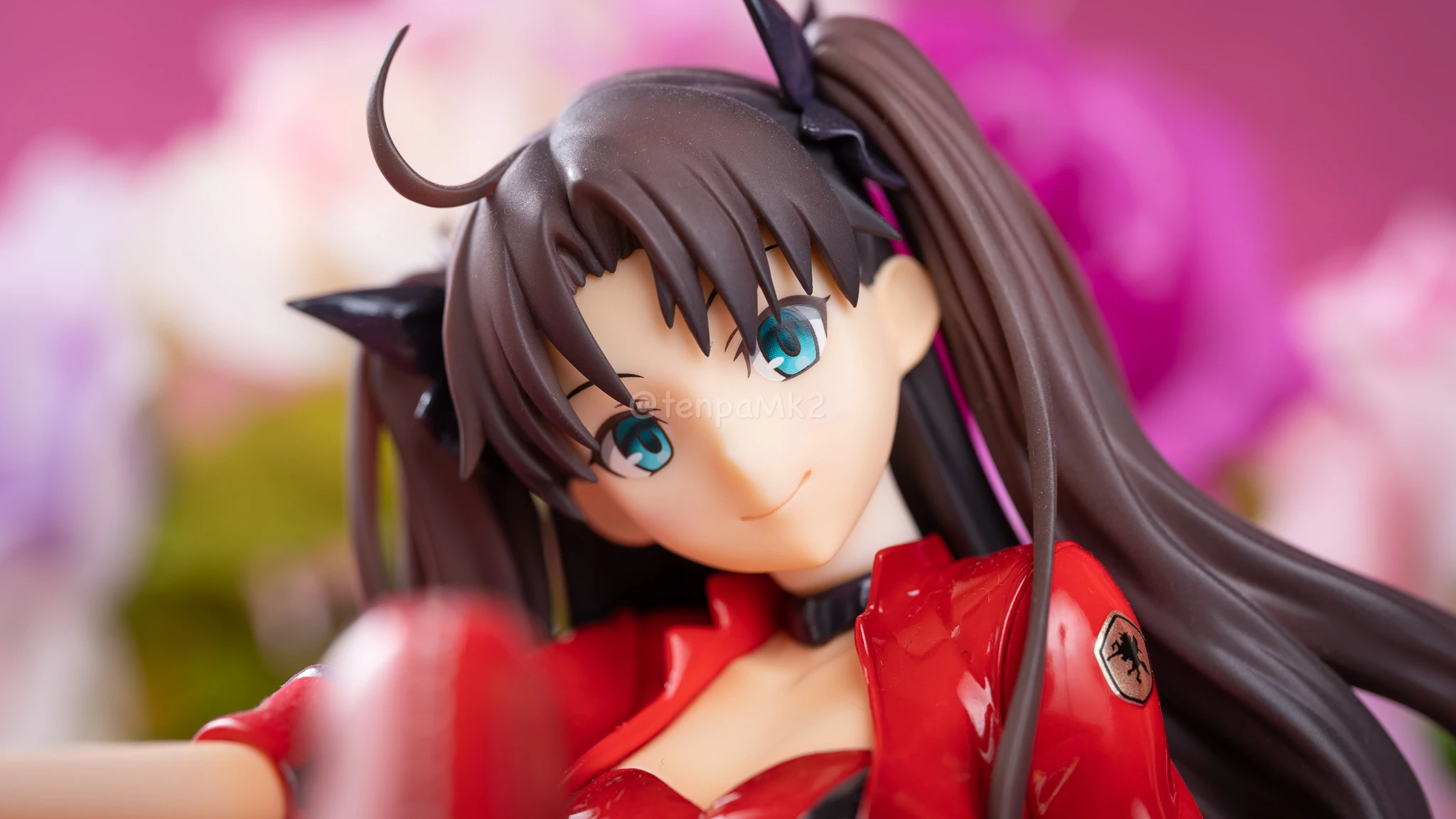 フィギュアレビュー「遠坂凛 TYPE-MOON RACING Ver」plusone DSC00479