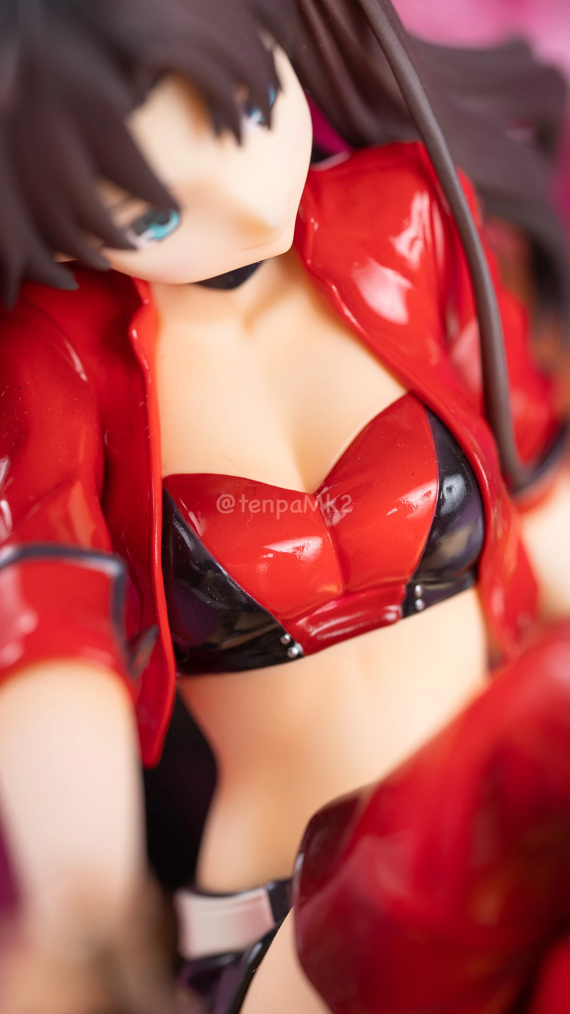 フィギュアレビュー「遠坂凛 TYPE-MOON RACING Ver」plusone DSC00483