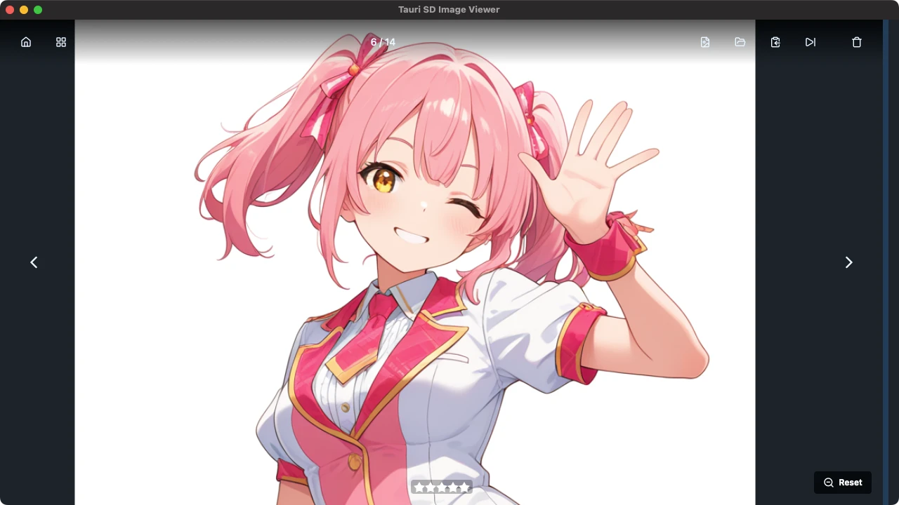 Tauri SD Image Viewerのスクリーンショット